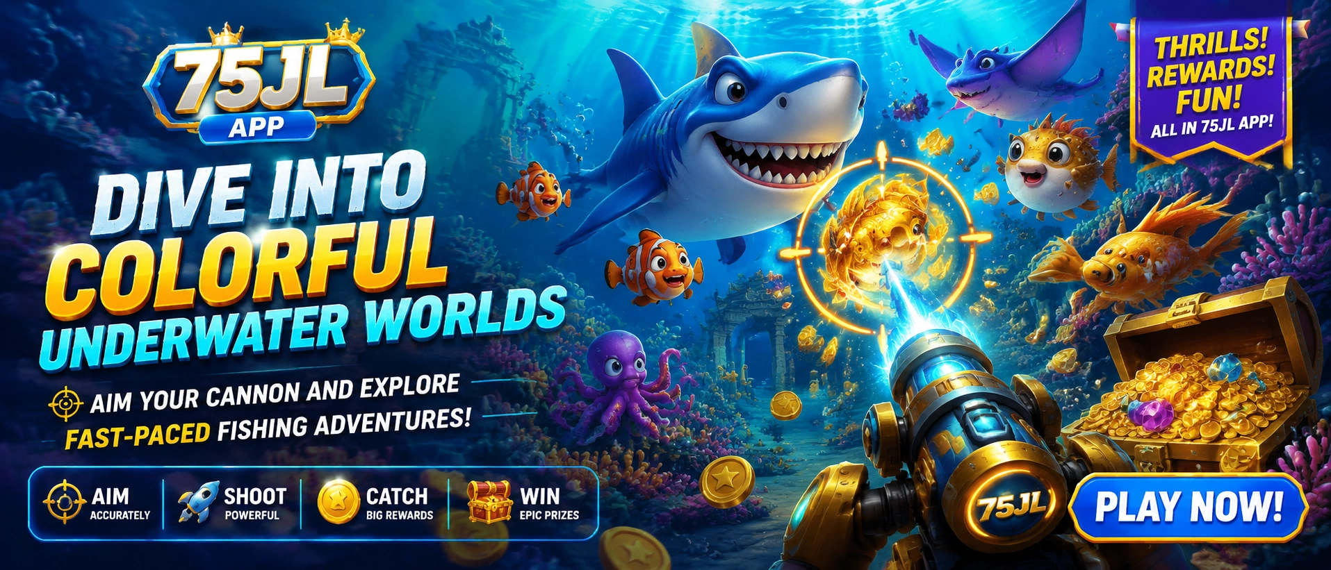 Fishing game room preview two